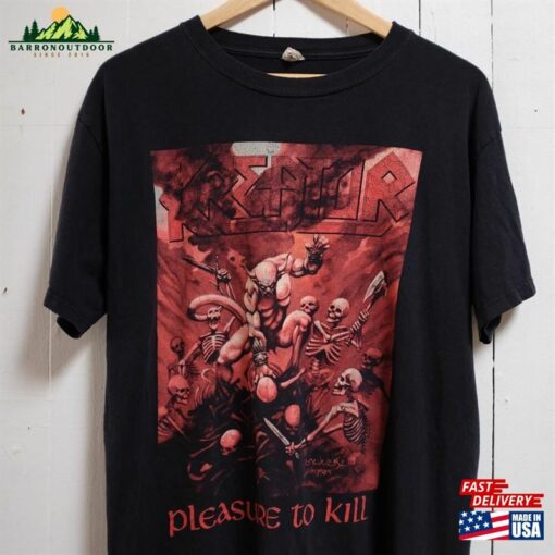 Kreator Pleasure To Kill Album German Thrash Metal T-Shirt Hoodie