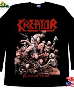 Kreator Pleasure To Kill Death Metal Short Long Sleeve Black T Shirt 345Xl Classic T Shirt 3