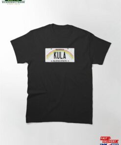 Kula Hawaii License Plate Classic T-Shirt Unisex