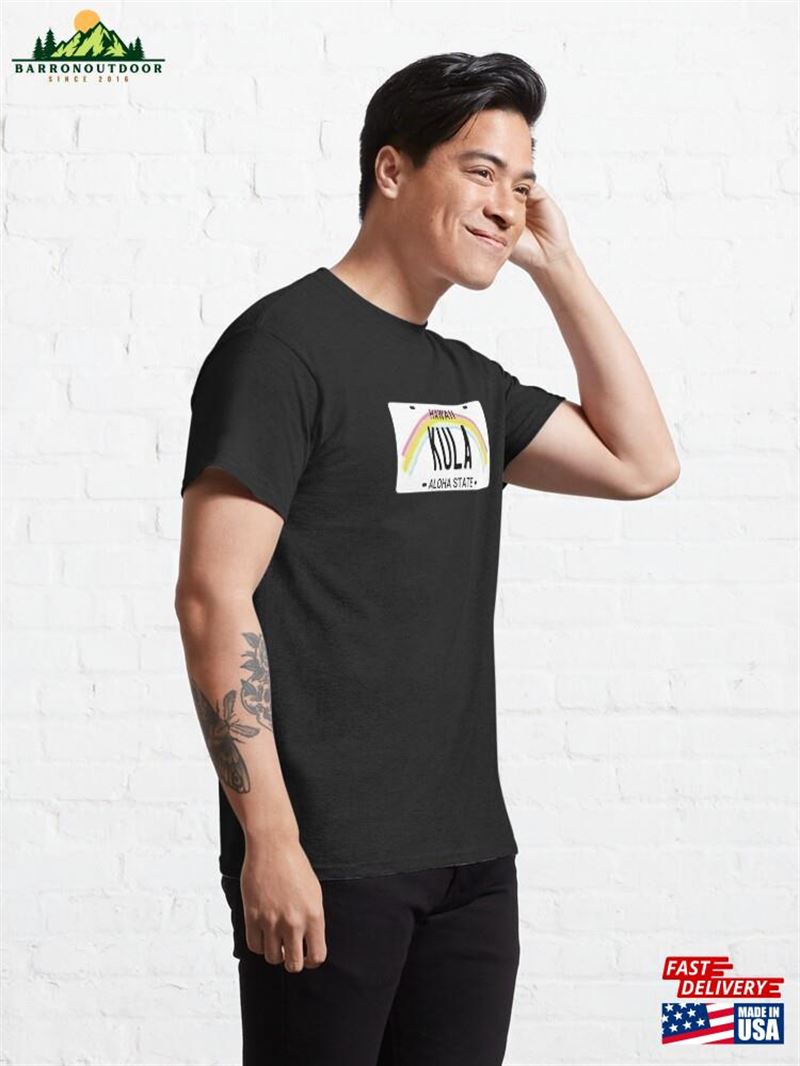 Kula Hawaii License Plate Classic T-Shirt Unisex Kula Hawaii License Plate Classic T-Shirt Unisex