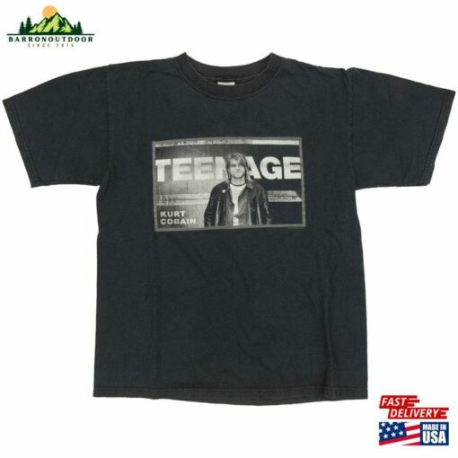 Kurt Cobain T Shirt Early 2000S Vintage Size Medium T-Shirt Unisex