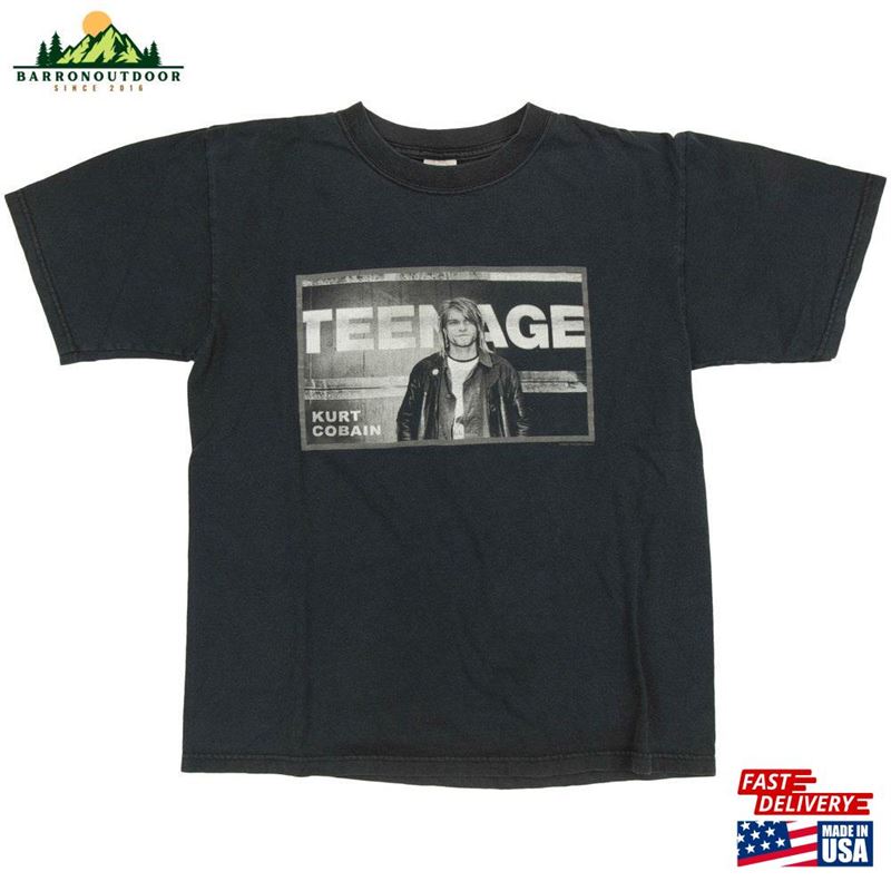 Kurt Cobain T Shirt Early 2000S Vintage Size Medium T-Shirt Unisex Kurt Cobain T Shirt Early 2000S Vintage Size Medium T-Shirt Unisex