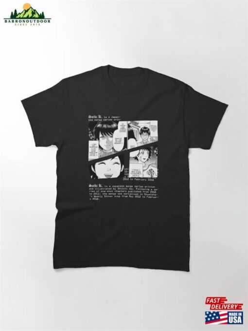 Kurumi Saiki K Manga Text Design Classic T-Shirt Unisex Hoodie