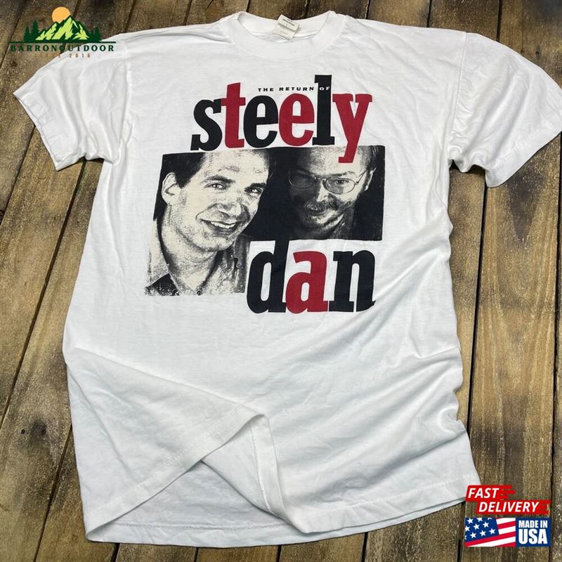 L Vintage 1996 Steely Dan Tour T Shirt 90S Concert Band Tee Hoodie T-Shirt L Vintage 1996 Steely Dan Tour T Shirt 90S Concert Band Tee Hoodie T-Shirt
