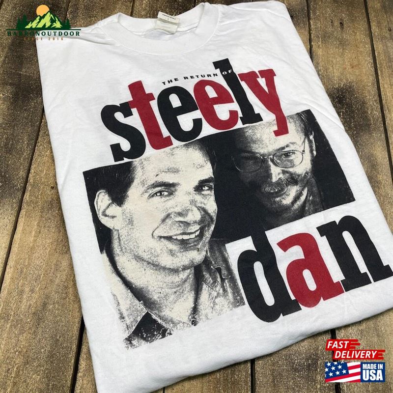L Vintage 1996 Steely Dan Tour T Shirt 90S Concert Band Tee Hoodie T-Shirt L Vintage 1996 Steely Dan Tour T Shirt 90S Concert Band Tee Hoodie T-Shirt