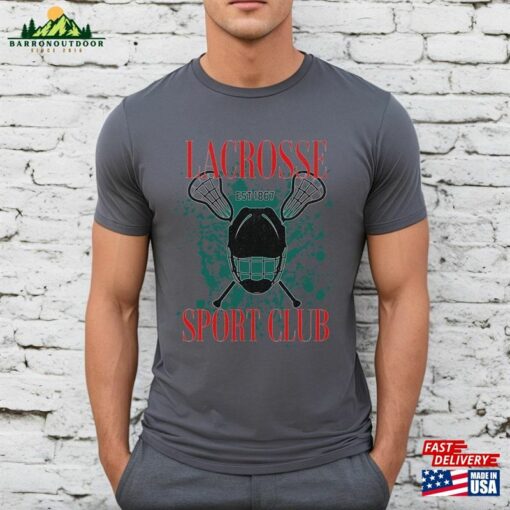 Lacrosse Player T Shirt Band Tee Style Sports Sweatshirt T-Shirt