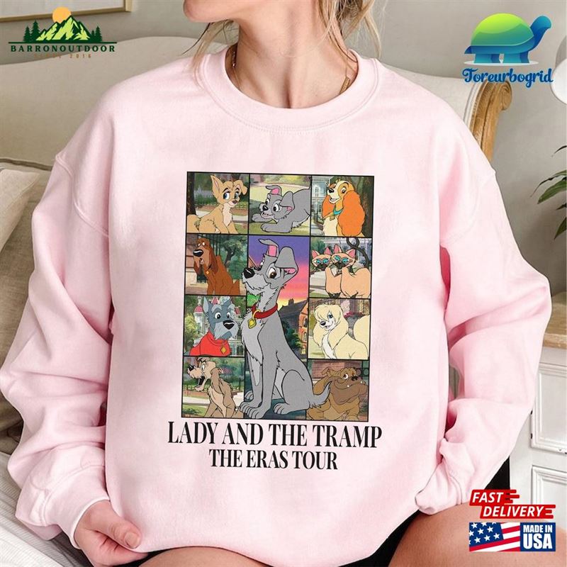 Lady And The Tramp Eras Tour Shirt Sweatshirt Classic Lady And The Tramp Eras Tour Shirt Sweatshirt Classic
