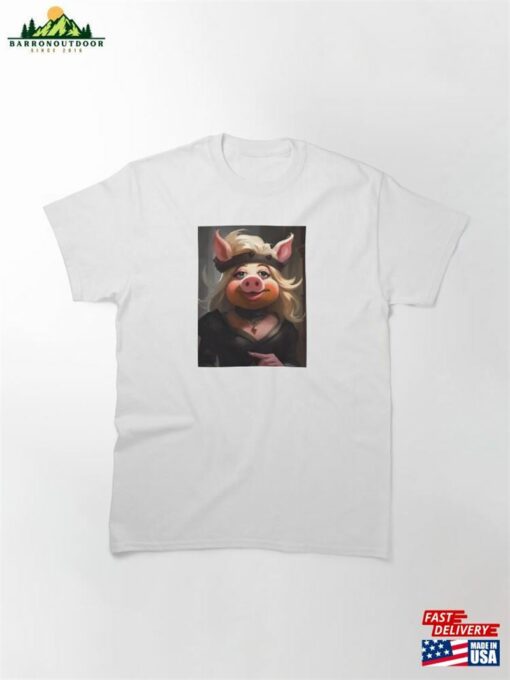 Lady Pigstress Classic T-Shirt Hoodie