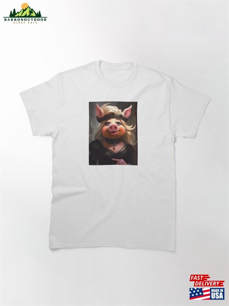 Lady Pigstress Classic T-Shirt Hoodie Lady Pigstress Classic T-Shirt Hoodie