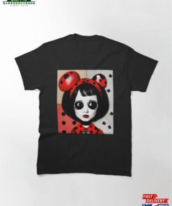 Ladybug Portrait Art Classic T-Shirt Sweatshirt