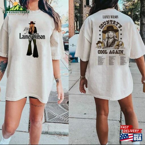 Lainey Wilson Country’s Cool Again 2024 Tour Shirt Fan 90S Vintage Sweatshirt T-Shirt