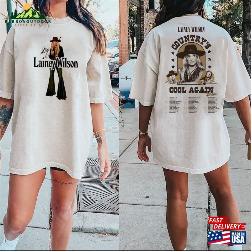 Lainey Wilson Country's Cool Again 2024 Tour Shirt Fan 90S Vintage Sweatshirt T-Shirt Lainey Wilson Country's Cool Again 2024 Tour Shirt Fan 90S Vintage Sweatshirt T-Shirt