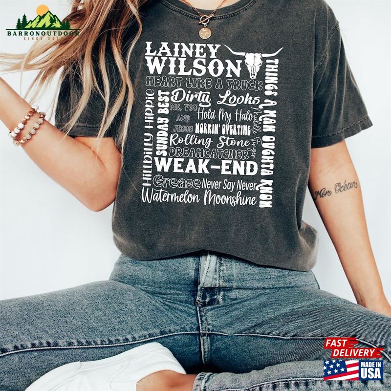 Lainey Wilson Shirt Country Concert Unisex T-Shirt Lainey Wilson Shirt Country Concert Unisex T-Shirt