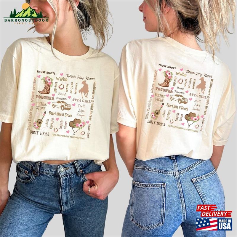 Lainey Wilson Shirt Country Song Music Concert Shirts Lyrics T-Shirt Hoodie Lainey Wilson Shirt Country Song Music Concert Shirts Lyrics T-Shirt Hoodie