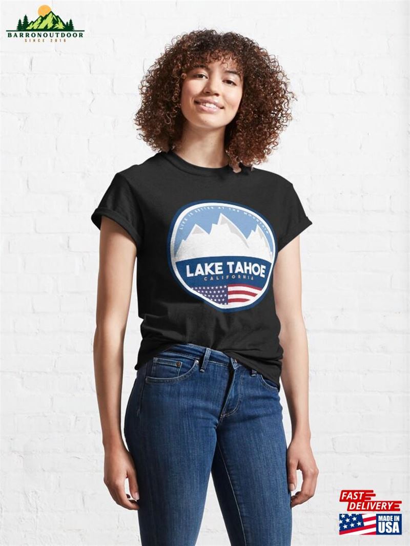 Lake Tahoe Mountain Arizona Ski Resort Classic T-Shirt Hoodie Lake Tahoe Mountain Arizona Ski Resort Classic T-Shirt Hoodie