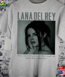 Lana Del Rey 90S T-Shirt Clothing Lyric Classic