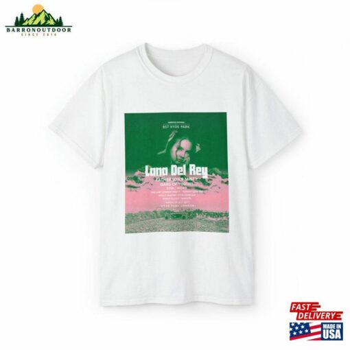 Lana Del Rey British Summertime Hyde Park Gig T-Shirt Unisex