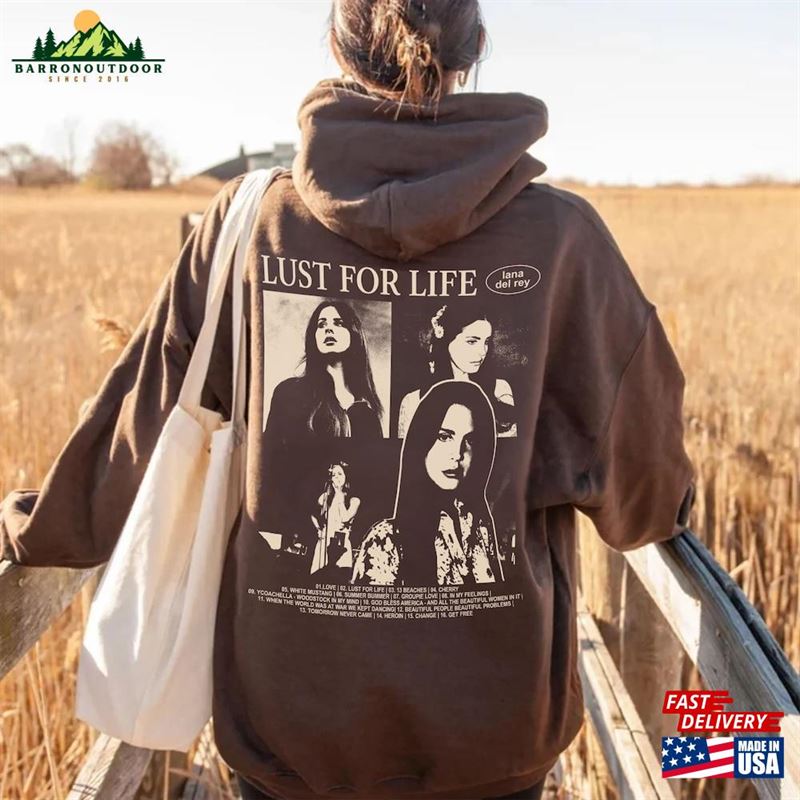 Lana Del Rey Hoodie Vintage Album Sweatshirt Tour Shirt T-Shirt Unisex Lana Del Rey Hoodie Vintage Album Sweatshirt Tour Shirt T-Shirt Unisex