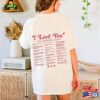 Lana Del Rey Lyrics Shirt I Love You In Sweatshirt Merch Sweater T-Shirt