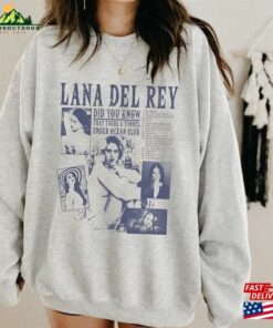 Lana Del Rey Shirt Vintage Merch Oversized Classic T-Shirt