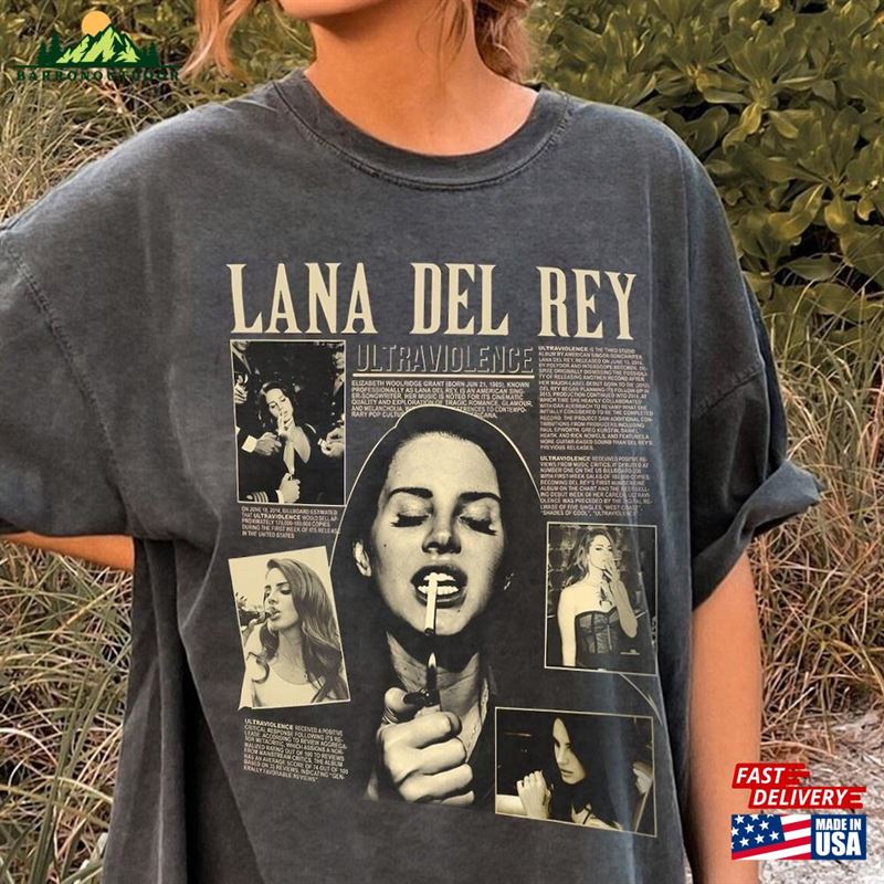 Lana Del Rey Shirt Vintage T-Shirt Ultraviolence Sweatshirt Classic Lana Del Rey Shirt Vintage T-Shirt Ultraviolence Sweatshirt Classic