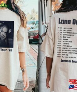 Lana Del Rey Tracklist Summer Tour 2023 Album Tshirt Classic Unisex