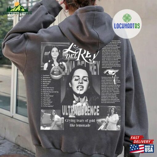 Lana Del Rey Ultraviolence Hoodie Shirt I Love Album Tee Sweatshirt T-Shirt