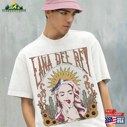 Lana Del Rey Vintage Shirt Music Tour 2023 Exclusive Tee Retro Inspired Merch T-Shirt Classic