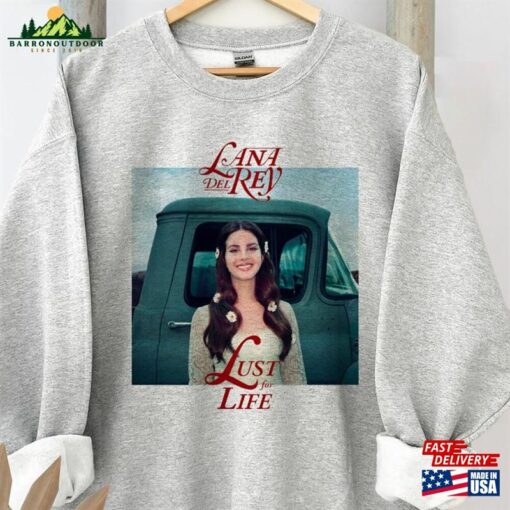 Lana Del Rey Vintage Shirt Music Tour 2023 T-Shirt Trendy Classic Hoodie