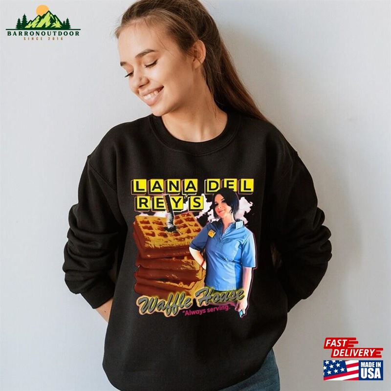 Lana Del Rey's Waffle House Always Serving Shirt Rey Funny Meme T-Shirt Classic Lana Del Rey's Waffle House Always Serving Shirt Rey Funny Meme T-Shirt Classic