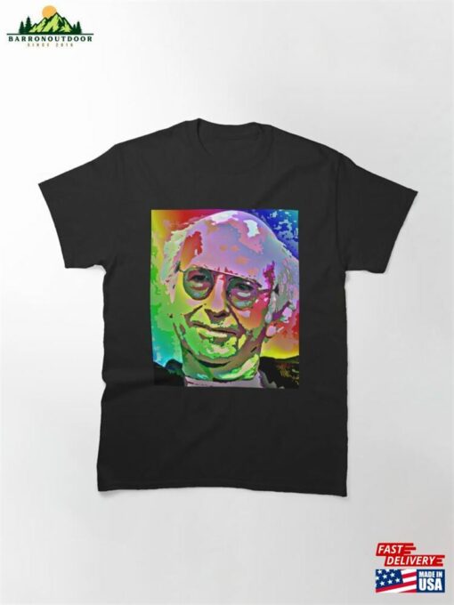 Larry David Retro Pop Art Portrait Classic T-Shirt Sweatshirt