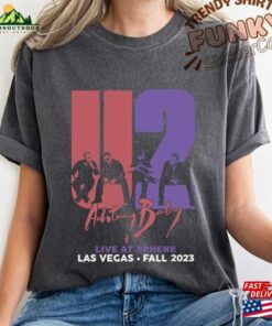 Las Vegas U2 Ultraviolet Sphere 2023 Shirt Band Achtung Baby Live At T-Shirt Hoodie Sweatshirt