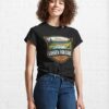 Lassen Volcanic National Park Illustration Retro Badge Classic T-Shirt Unisex