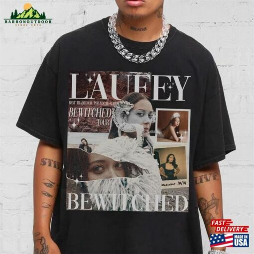 Laufey The Bewitched Tour 2023 Shirt Sweater Fan Gift Hoodie T-Shirt