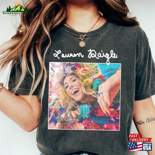 Lauren Daigle 2024 Shirt Concert For Fan Tour Thank God I Do Hoodie Unisex