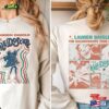 Lauren Daigle Double Sided Shirt The Kaleidoscope Tour Singer Concert Sweatshirt Classic
