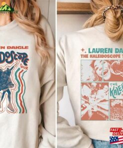 Lauren Daigle Double Sided Shirt The Kaleidoscope Tour Singer Concert Sweatshirt Classic