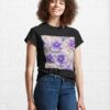 Lavender Floral And Rose Gold Classic T-Shirt