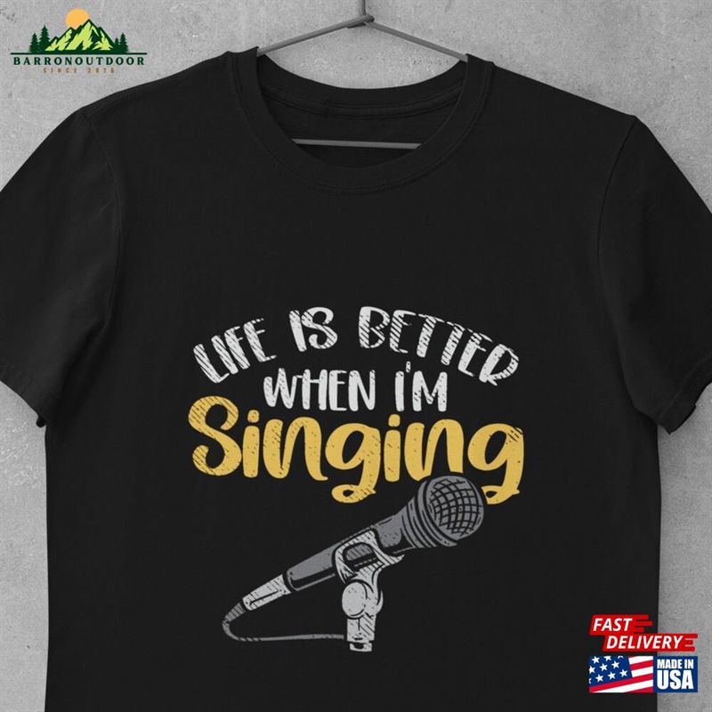 Lead Singer Shirt Singing Opera Unisex T-Shirt Lead Singer Shirt Singing Opera Unisex T-Shirt