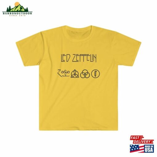 Led Zeppelin Softstyle Band T-Shirt Hoodie