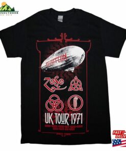 Led Zeppelin T-Shirt Black Unisex Band Sweatshirt