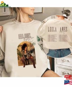 Leela James Thought U Knew 2024 Tour Shirt Fan Concert T-Shirt Sweatshirt