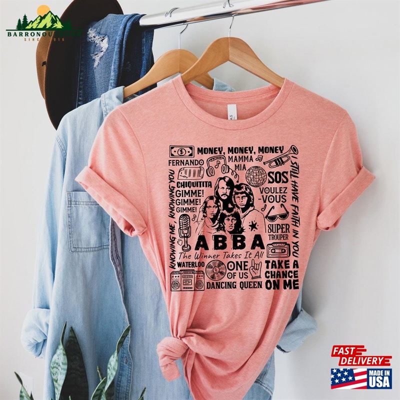 Legendary Swedish Group Pop Music Shirt Hoodie T-Shirt Legendary Swedish Group Pop Music Shirt Hoodie T-Shirt