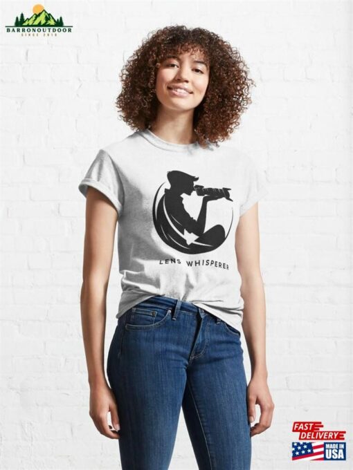 Lens Whisperer Shutter Statements Collection Classic T-Shirt Sweatshirt