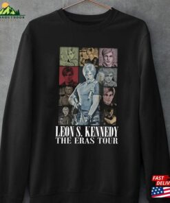 Leon Kennedy The Eras T-Shirt Comical Meme Themed Unisex Shirt Sweatshirt