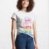 Let Glow Crazy Colorful Quote Tie Dye Dino Team Classic T-Shirt Sweatshirt