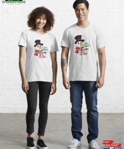 Let It Snow Somewhere Else Merry Christmas Essential T-Shirt Hoodie