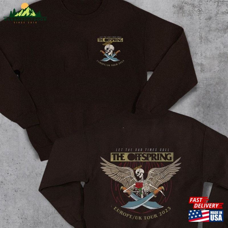 Let The Bad Times Roll Us Tour T-Shirt Offspring Band Shirt 2023 Hoodie Unisex Let The Bad Times Roll Us Tour T-Shirt Offspring Band Shirt 2023 Hoodie Unisex