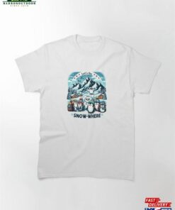 Let’s Go Snow Where Penguins Classic T-Shirt