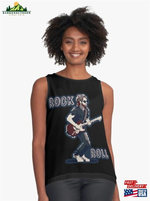 Let’s Rock’n’roll Guitar Player Sleeveless Top Classic T-Shirt